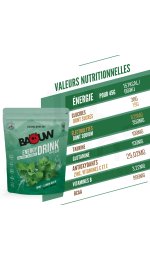 Baouw Boisson isotonique Menthe - M�lisse 585 g