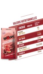 Baouw Boisson isotonique Past�que -Grenade 45 g