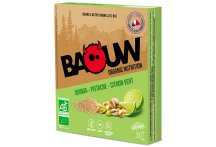 Baouw Étui 3 barres nutritionnelles bio - Quinoa  - Pistache - Citron vert
