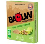 Baouw Étui 3 barres nutritionnelles bio - Quinoa - Pistache - Citron vert