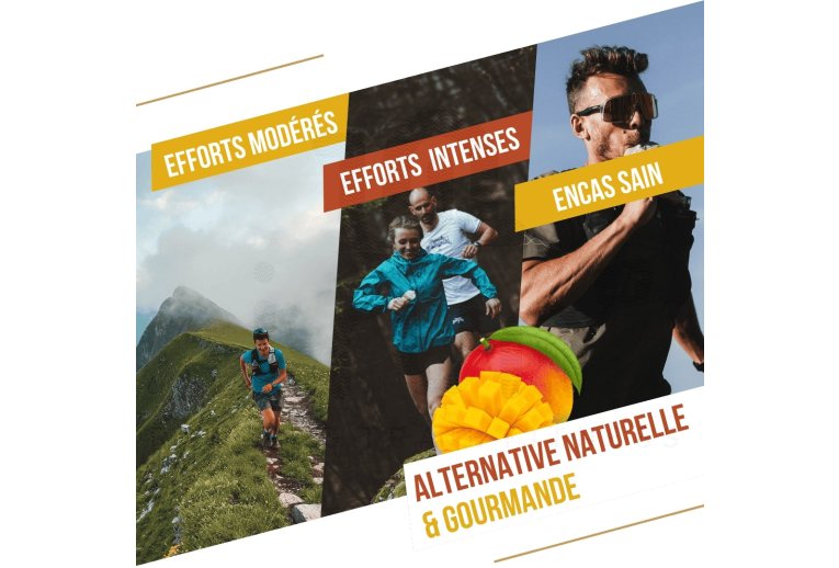 Baouw Purée énergétique Bio Mango - Passionsfrucht - Ingwer