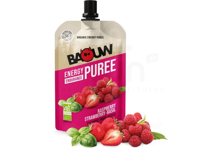 Baouw Pure nutritionnelle bio - Framboise - Fraise - Basilic