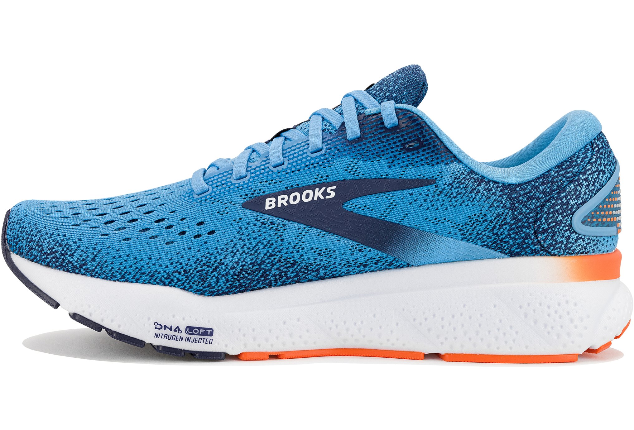 Brooks - Ghost Max - 1203951B020, Noir/noir/ébène., 6 large