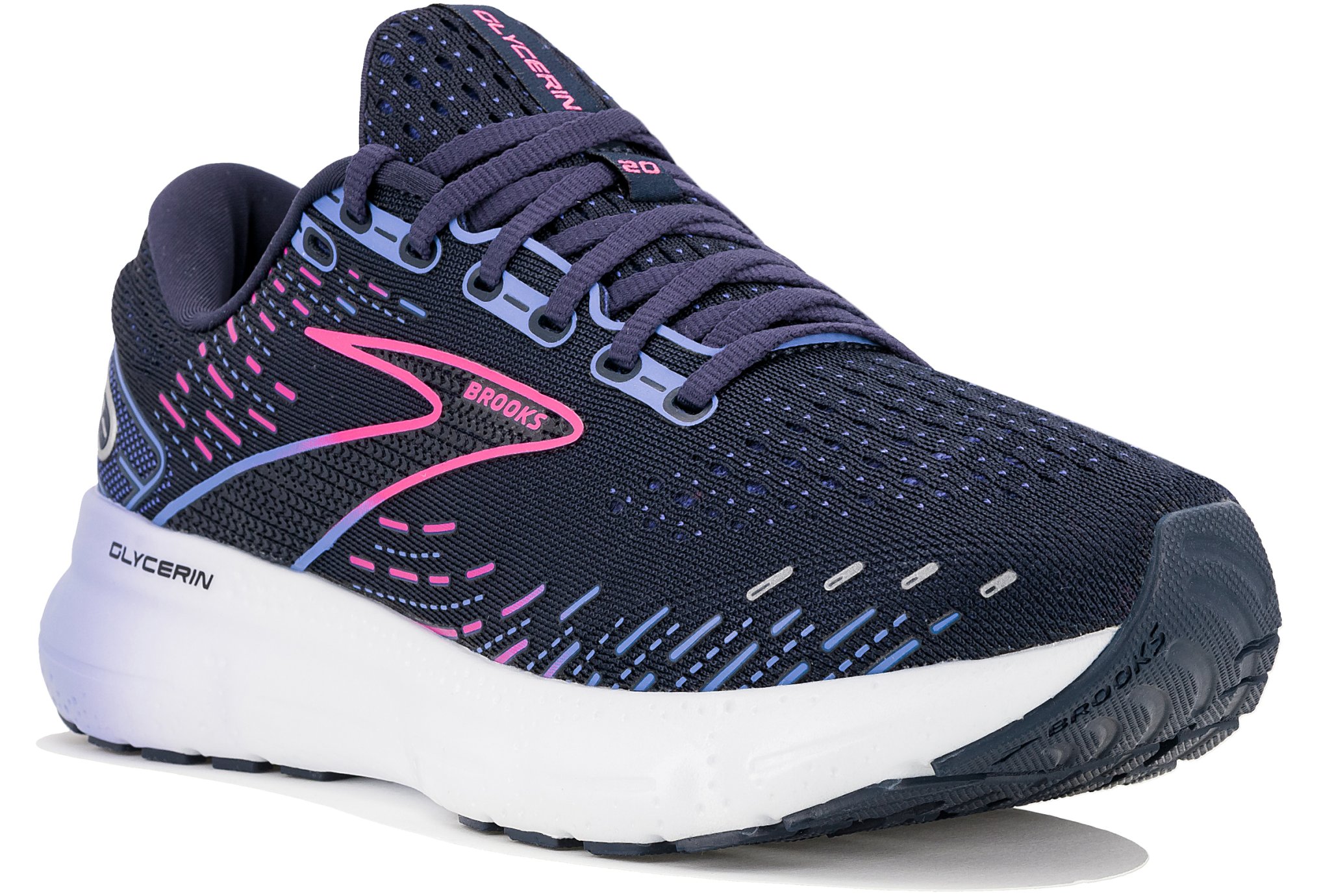Brooks Glycerin 20 Wide W Chaussures running femme
