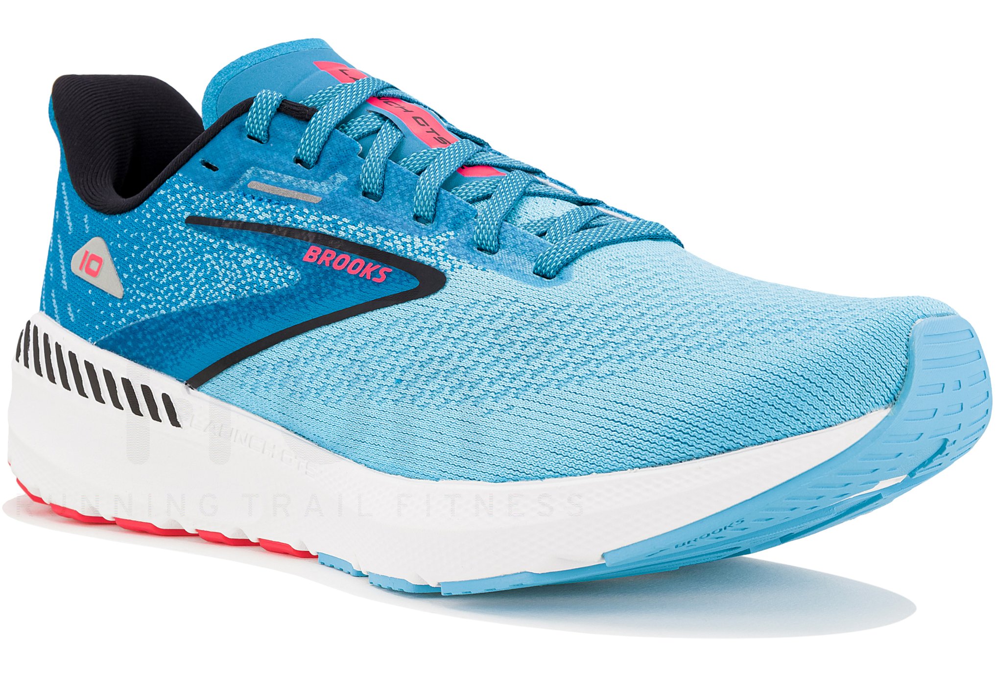 Brooks Launch GTS 10 | Scarpe Da Running Donna | Supporto Leggero E Ammortizzazione BioMoGo | Ideali Per Gara E Allenamento Quotidiano