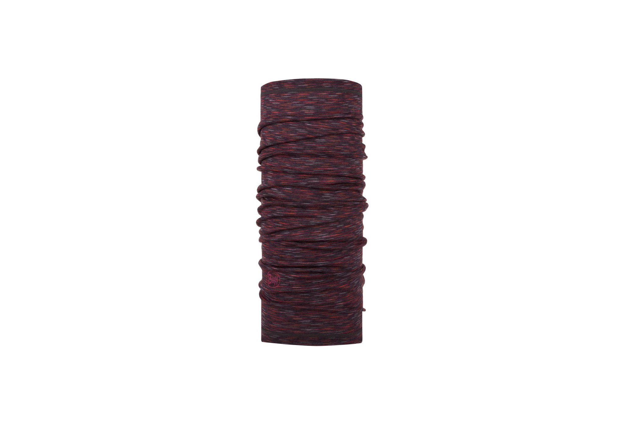 Buff Lightweight Merino Wool Shale Grey Multi Stripes Tours de cou