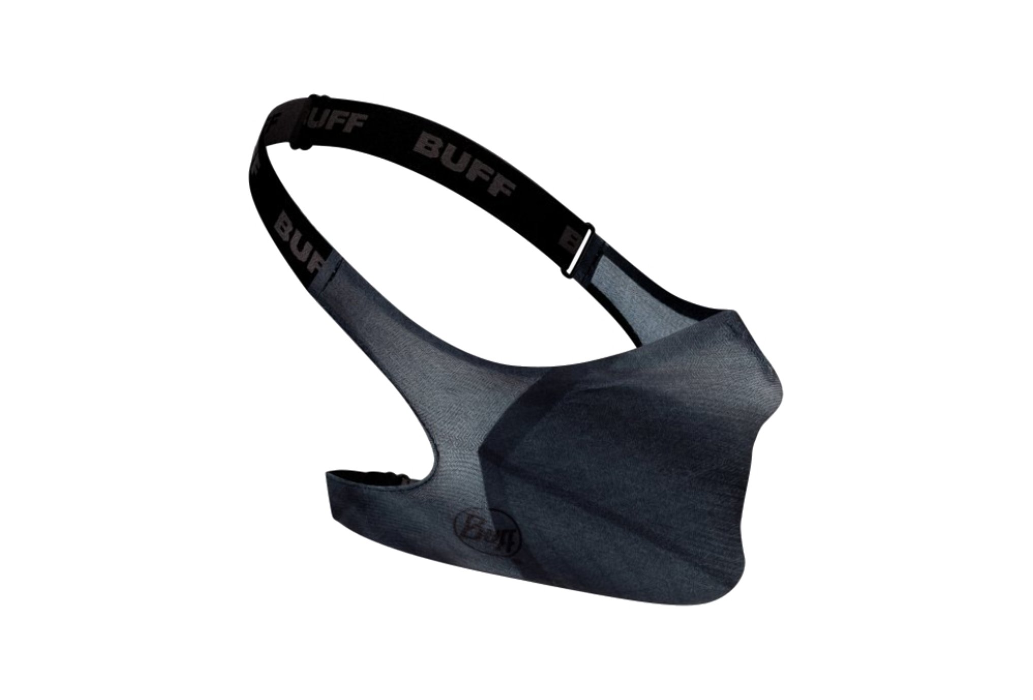 Buff Masque Filtrant Solid Vivid Grey Masques