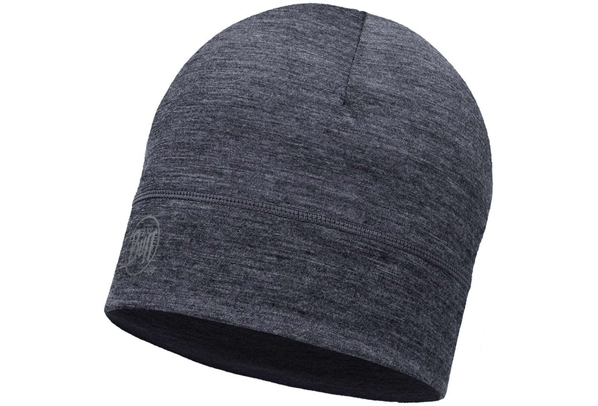 Buff Merino Wool Solid Grey Diététique Accessoires