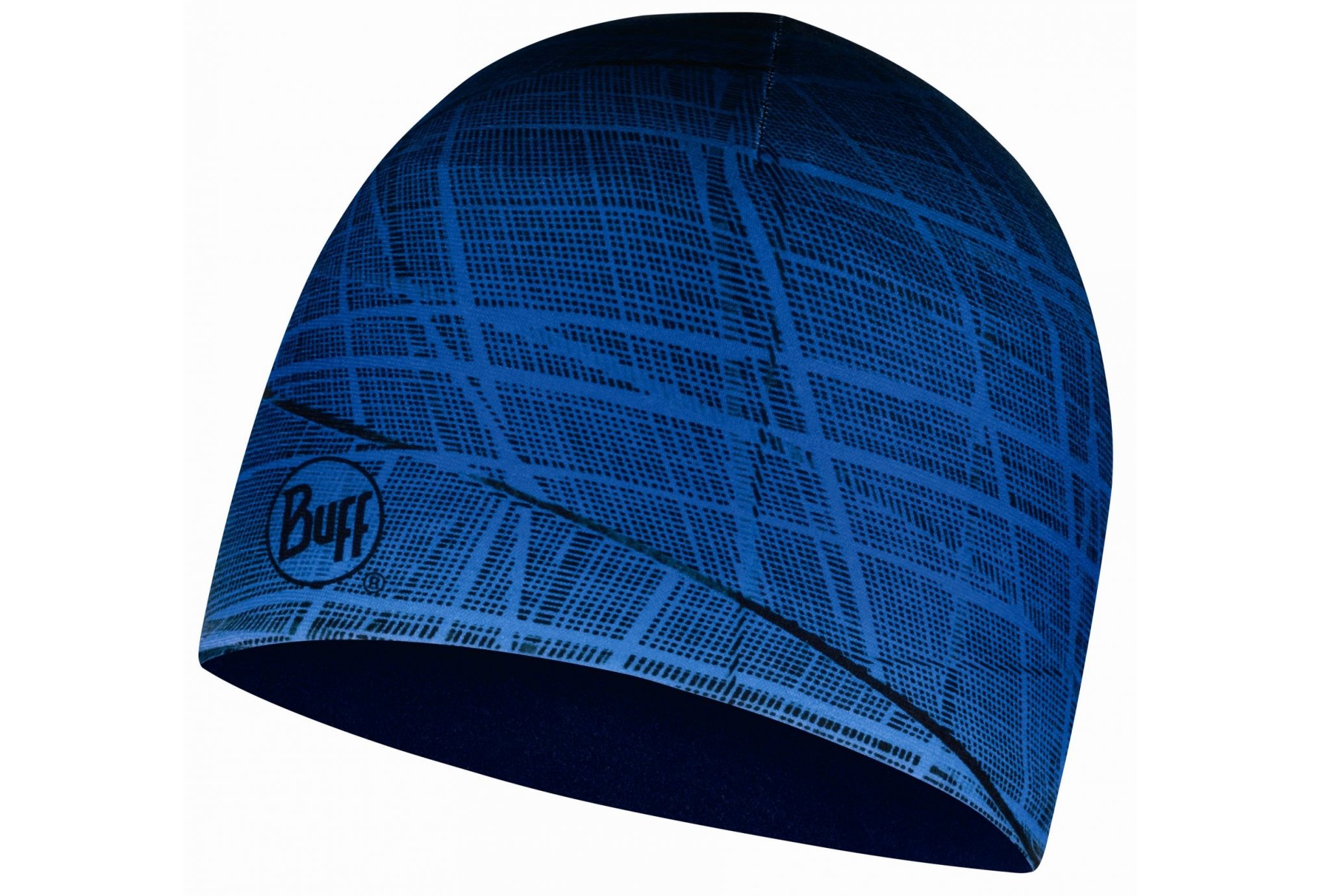 Buff Microfiber & polar tow blue bonnets / gants