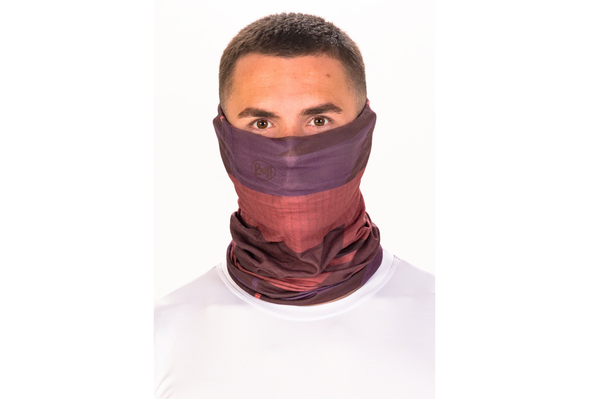 Buff Tubular Original Multifunzionale - Uomo, Nero, Taglia Unica - Scaldacollo E Protezione Solare In Materiale Riciclato