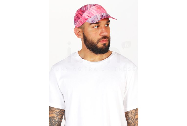 Buff Pack Run Cap Pixel rosa