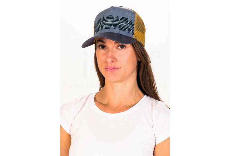 Buff Trucker Cap Tzom Stone Blue