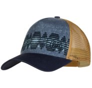 Buff Trucker Cap Tzom Stone Blue