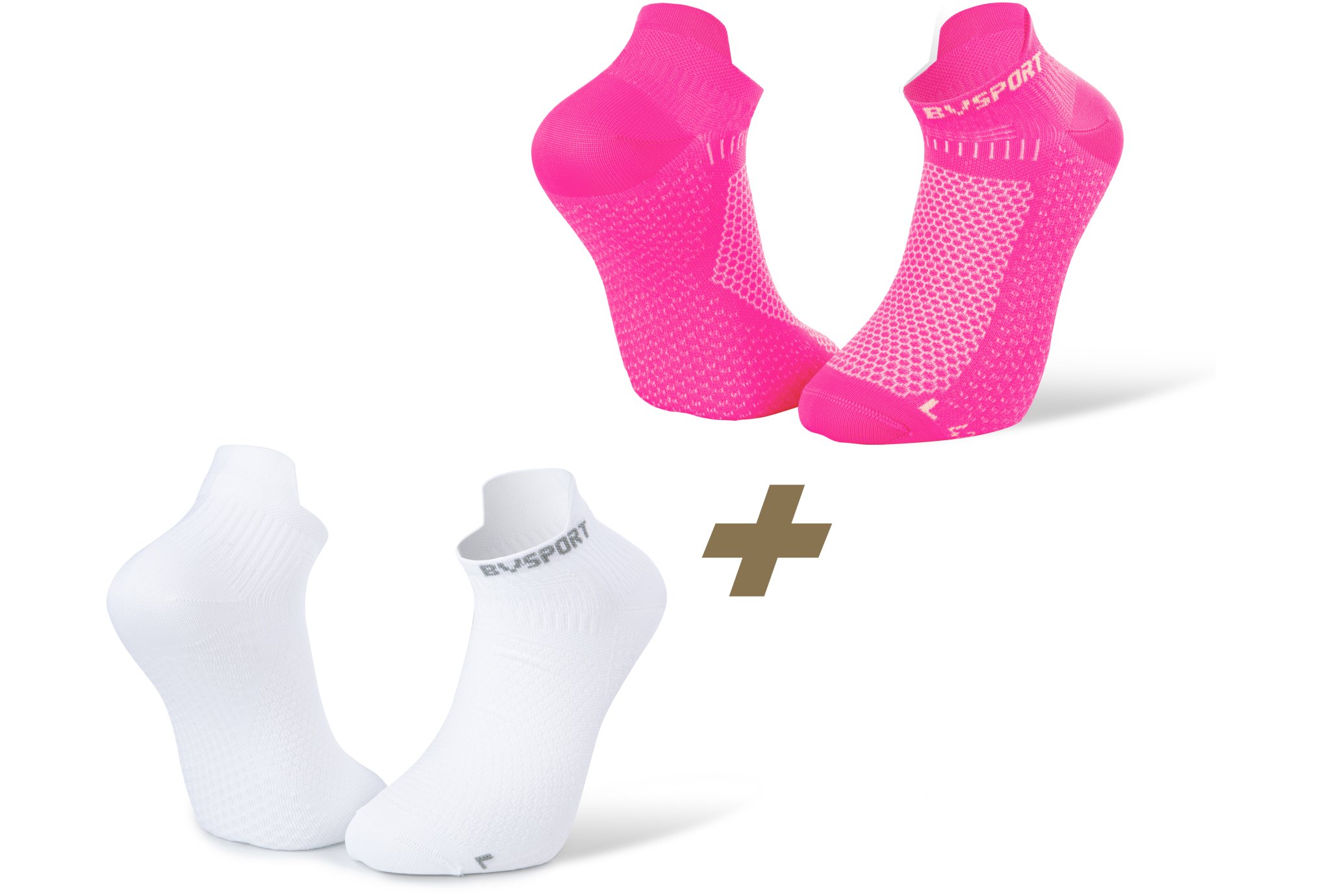 BV Sport 2 paires Light 3D Chaussettes