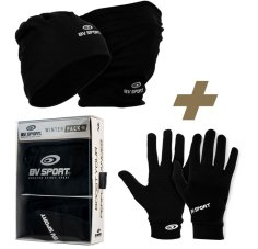 BV Sport Bonnet multifonctions et gants Running