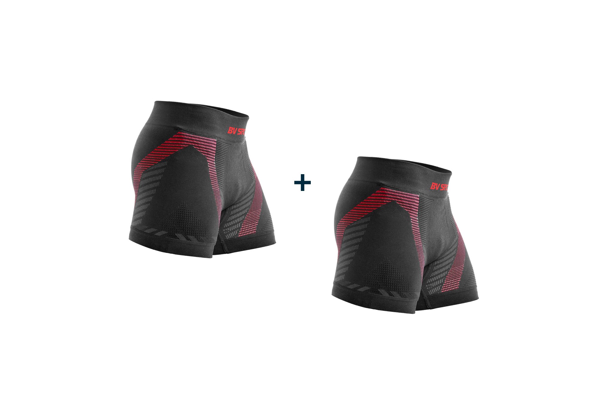 BV Sport Pack de 2 Boxers Rtech M vêtement running homme