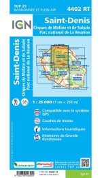 Carte IGN Saint-Denis 4402RT