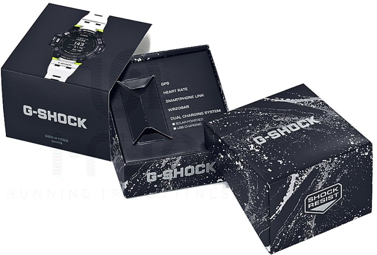 Casio G-SQUAD HR GBD-H1000-1A7ER