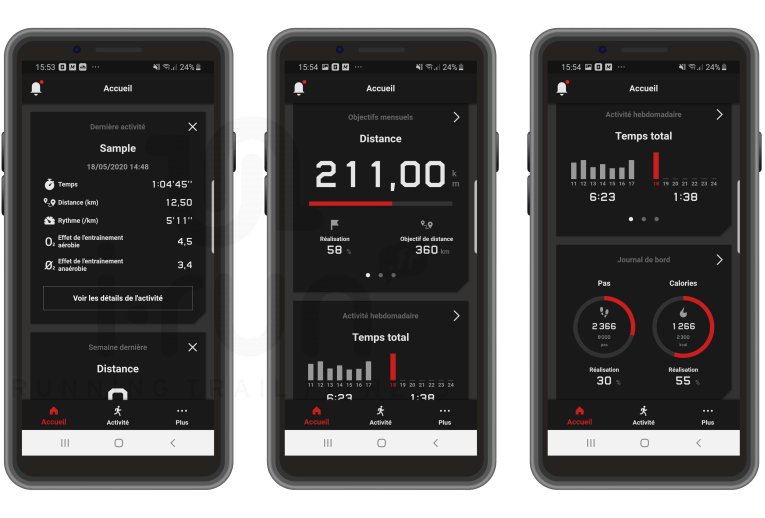 Casio G-SQUAD HR GBD-H1000-1A7ER et sac étanche G-Shock offert