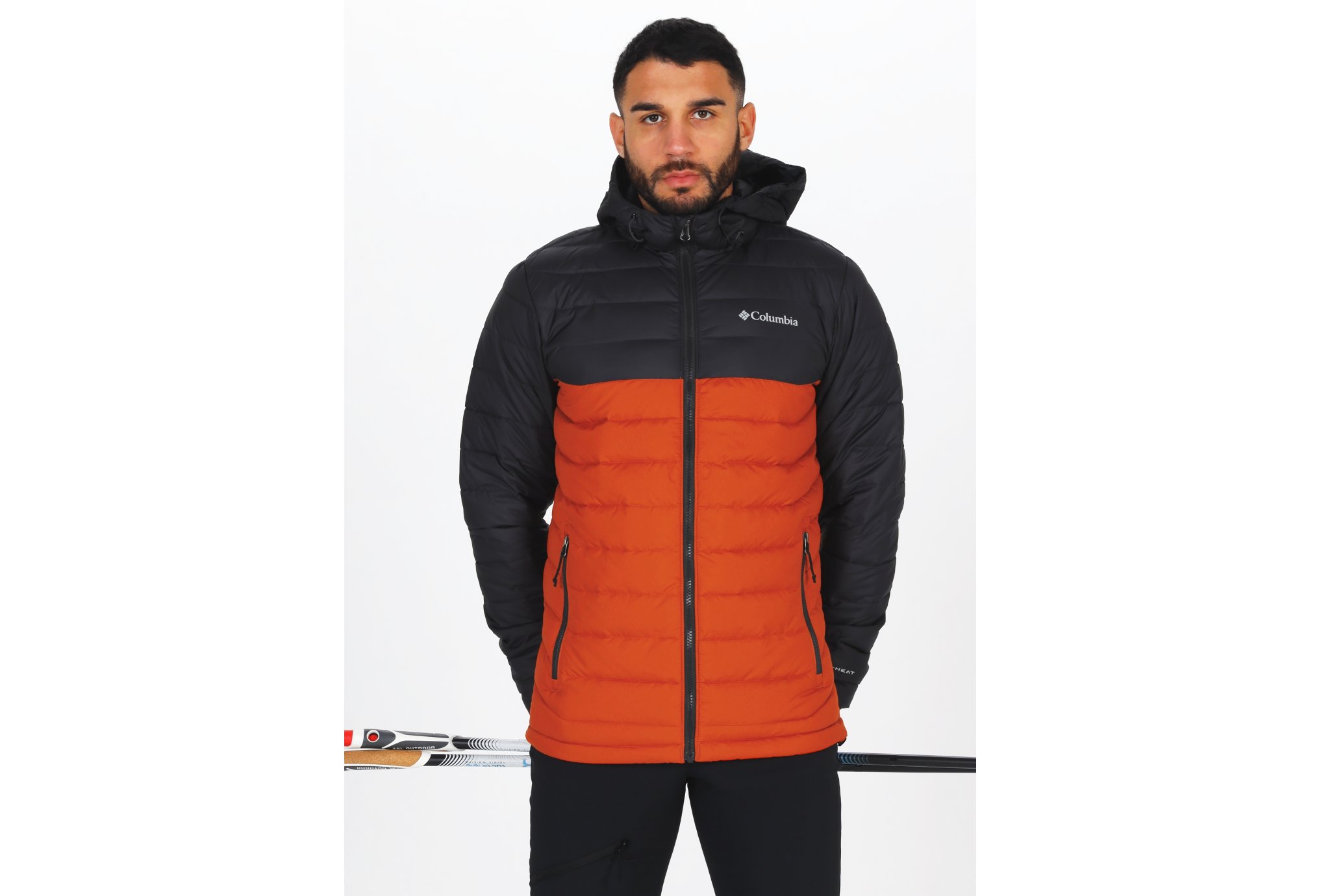 Columbia Powder Lite Hooded M vêtement running homme