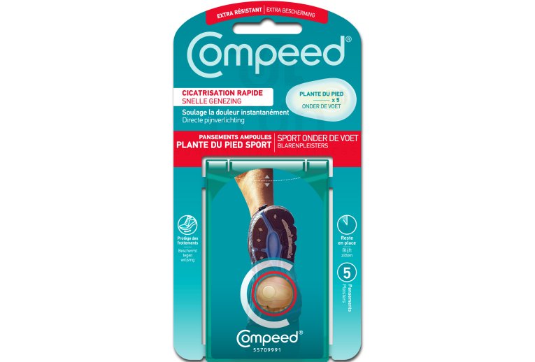 Compeed tiritas para ampollas planta del pie