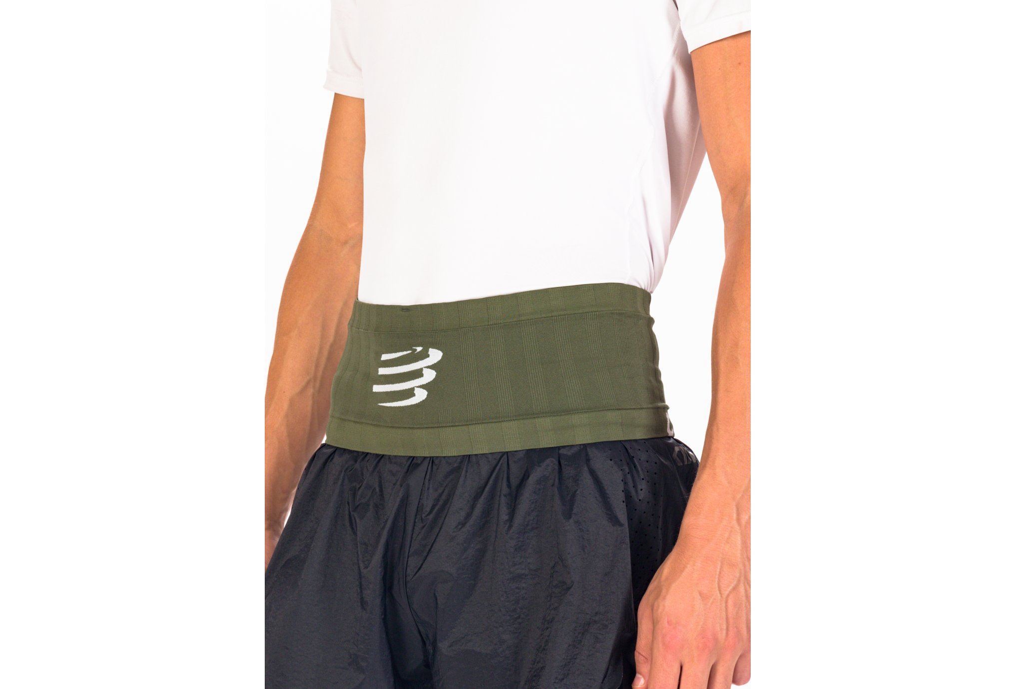 Ceinture Noir Homme Compressport Free Belt Pro | Espace des marques