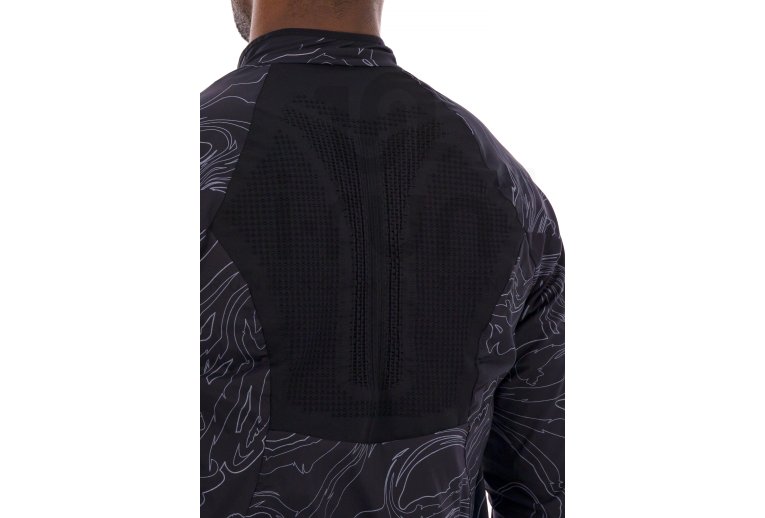 Compressport chaqueta Hurricane Windproof Aurora