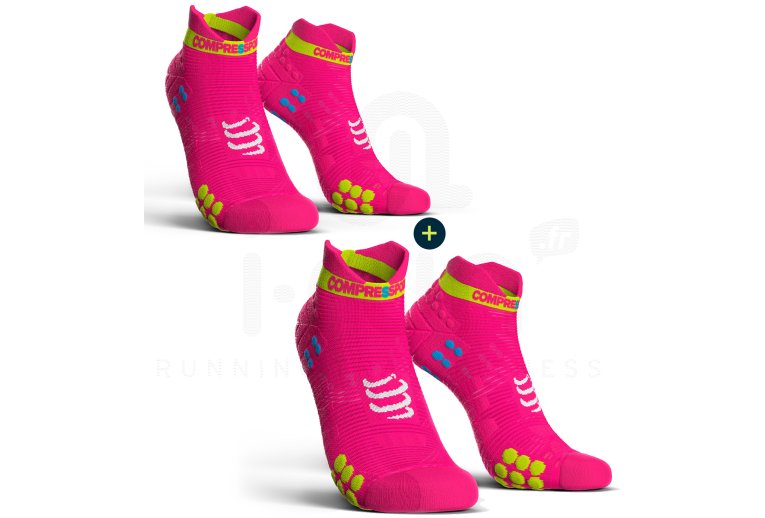 Compressport pack de calcetines Pro Racing V 3.0 Ultra Light Run Low