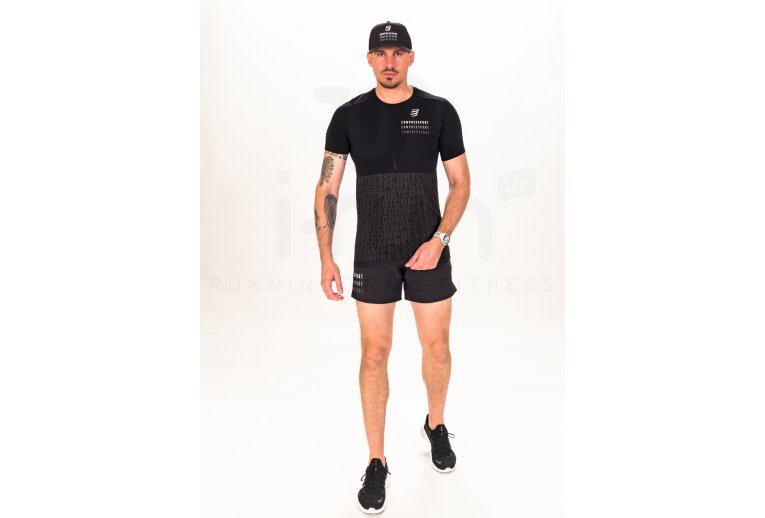 Compressport camiseta manga corta Performance Black Edition 2023