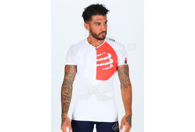 Camiseta de compresión de triatlón para hombre l Camiseta sin mangas  postural para triatlón de Compressport