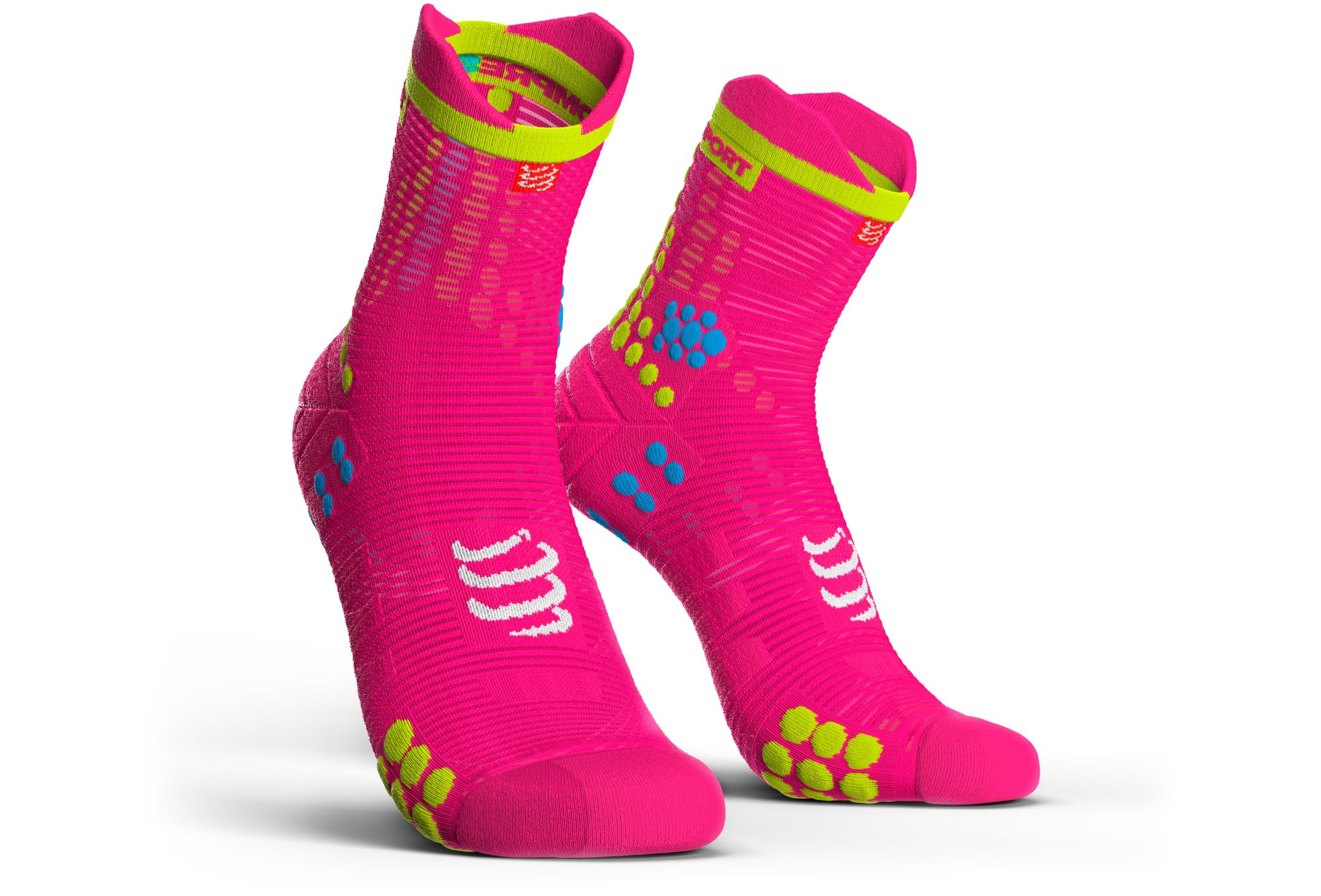 Compressport Pro Racing V 3.0 Run High Chaussettes