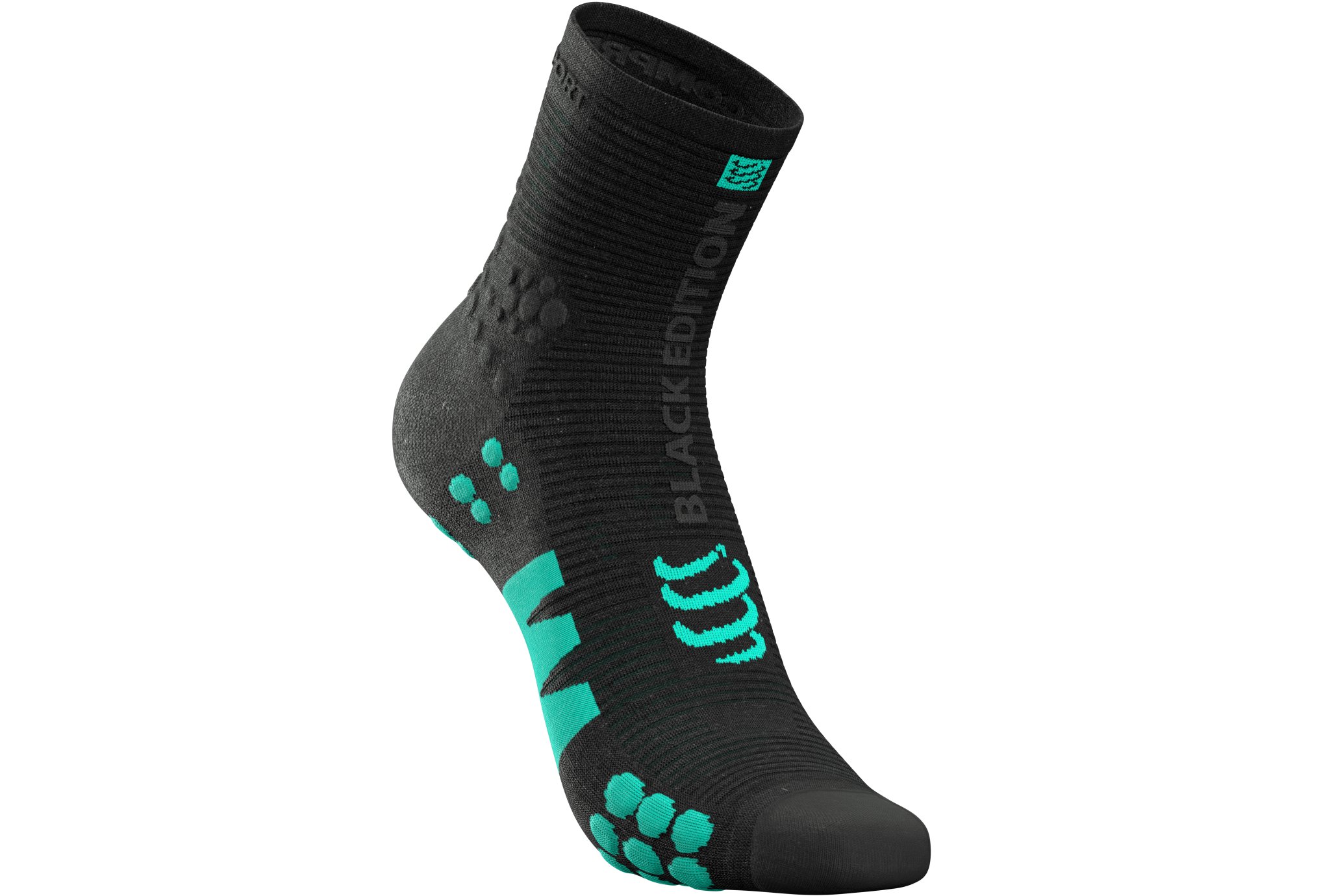 Compressport Pro Racing V 3.0 Run High Black Edition 2021 Chaussettes