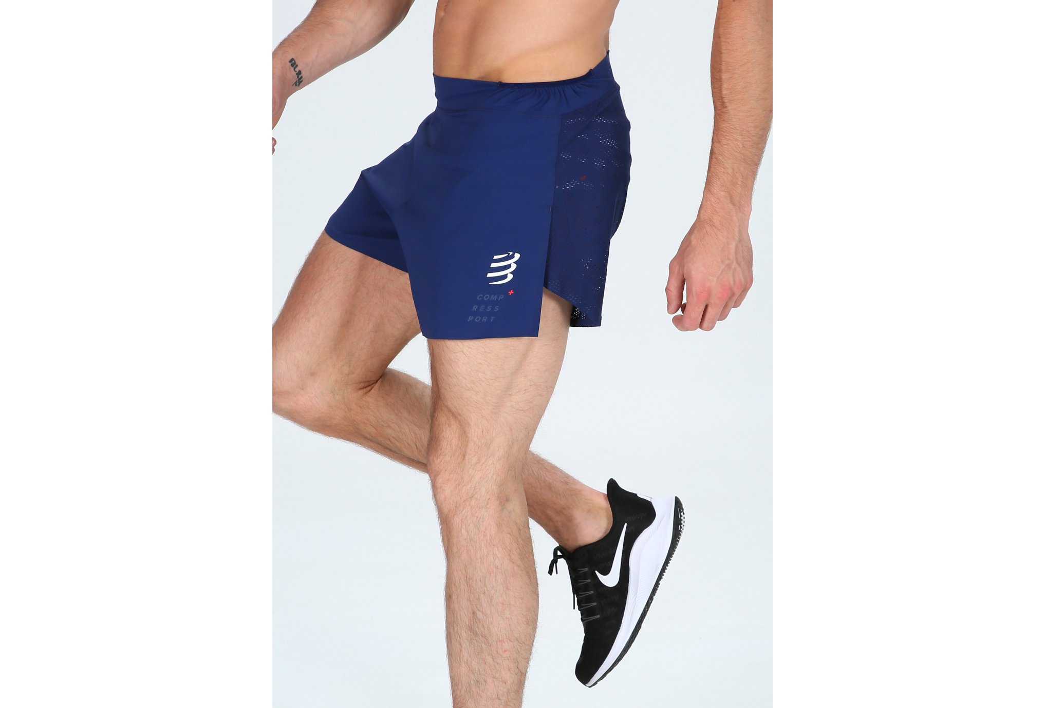 Compressport Racing Split Overshort M vêtement running homme