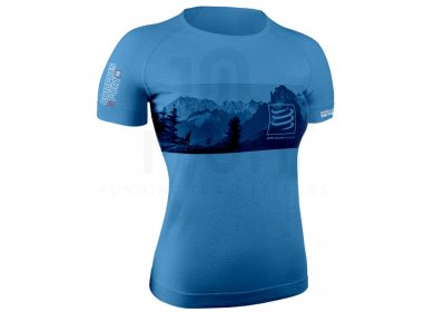 Compressport Tee-Shirt Training Edition Limite Mont Blanc W 
