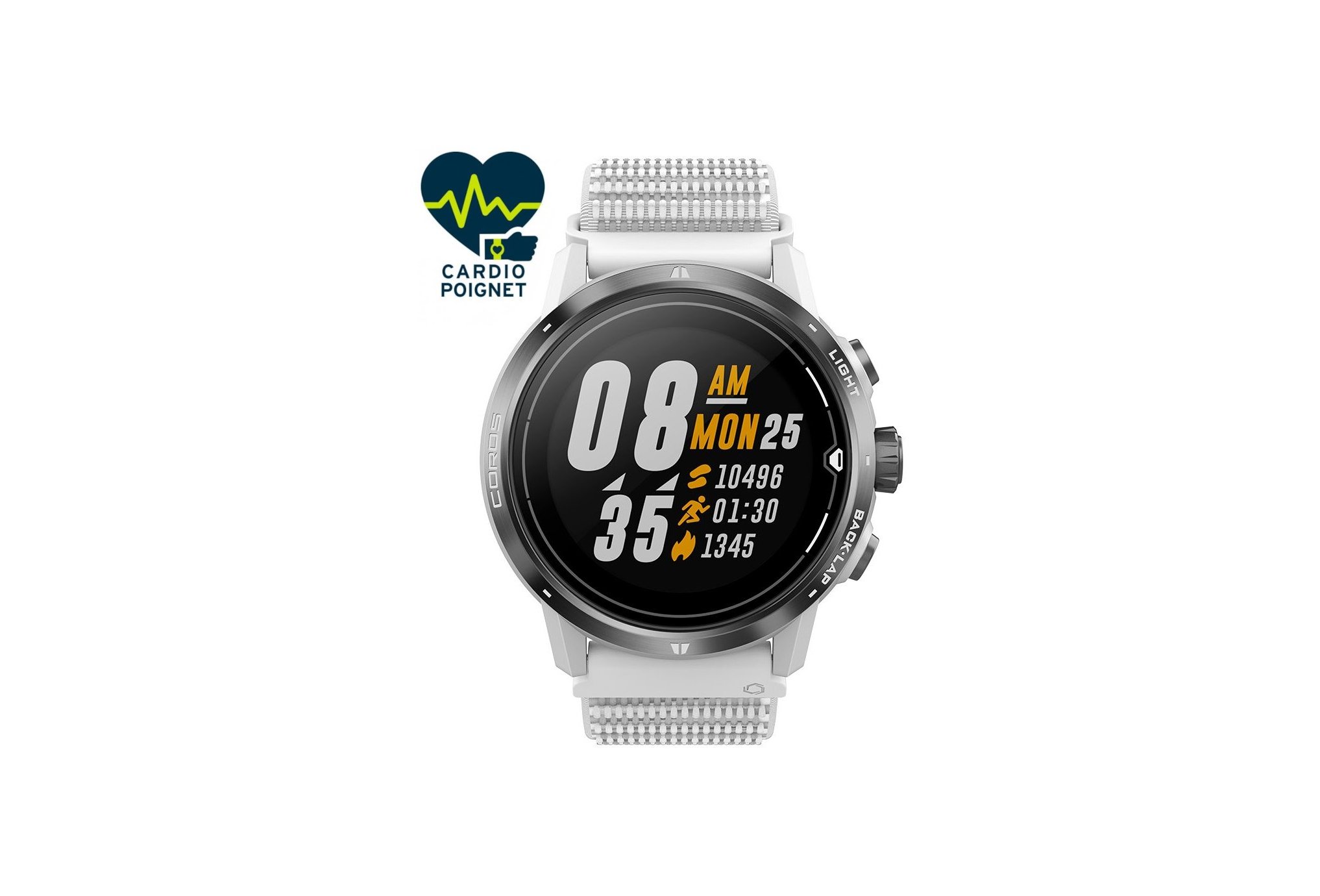 COROS Apex Pro Sapphire Titane Cardio-Gps