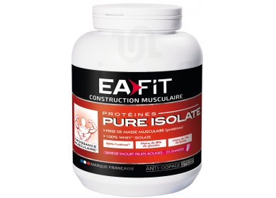 EAFIT Protines Pure Isolate 750g - Fruits rouges 