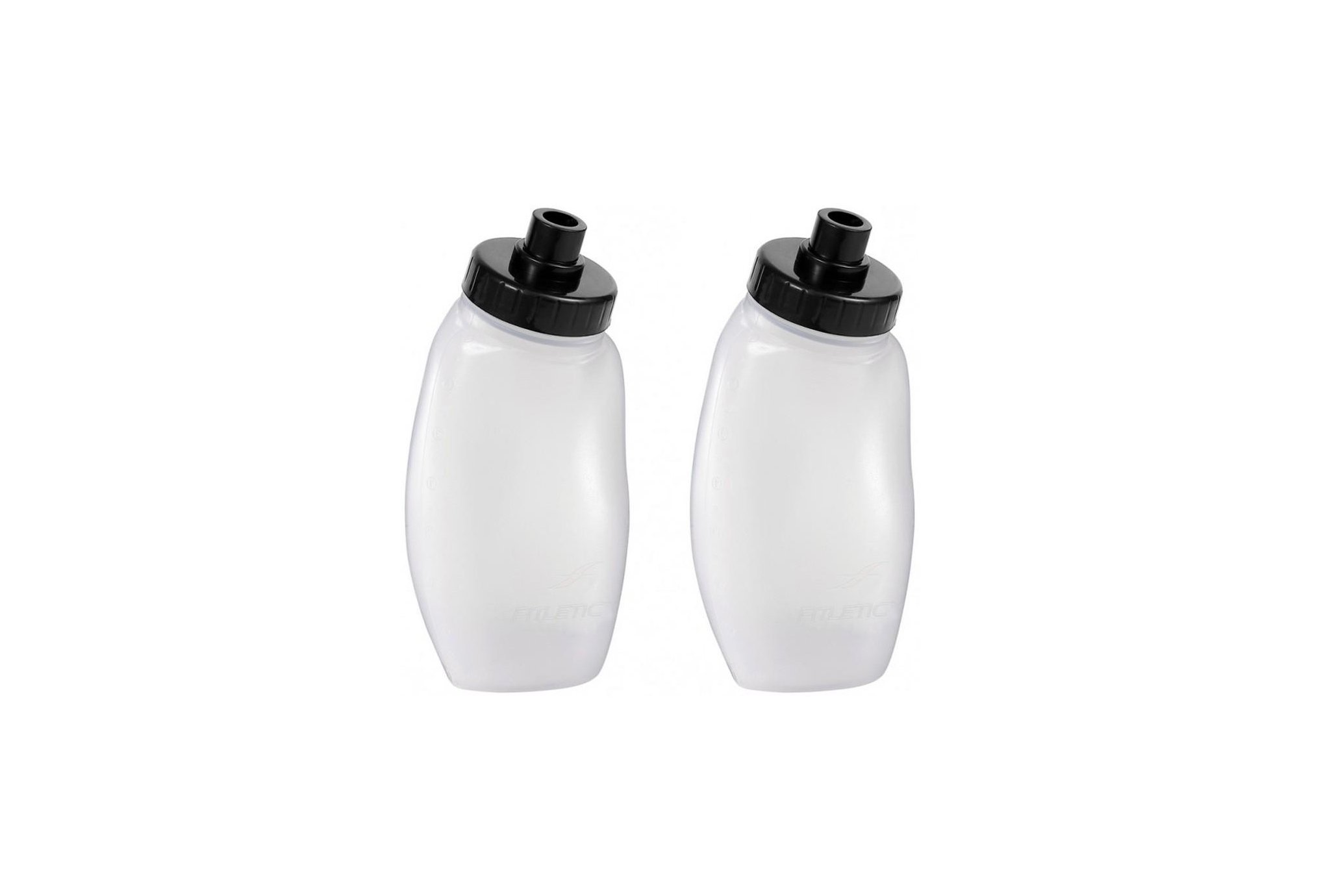Fitletic Lot 2 bidons de remplacement 250mL Sac hydratation / Gourde