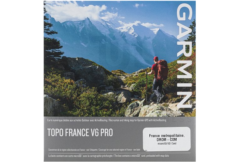 Garmin Carte topographique v6 PRO - France entière et DROM-COM