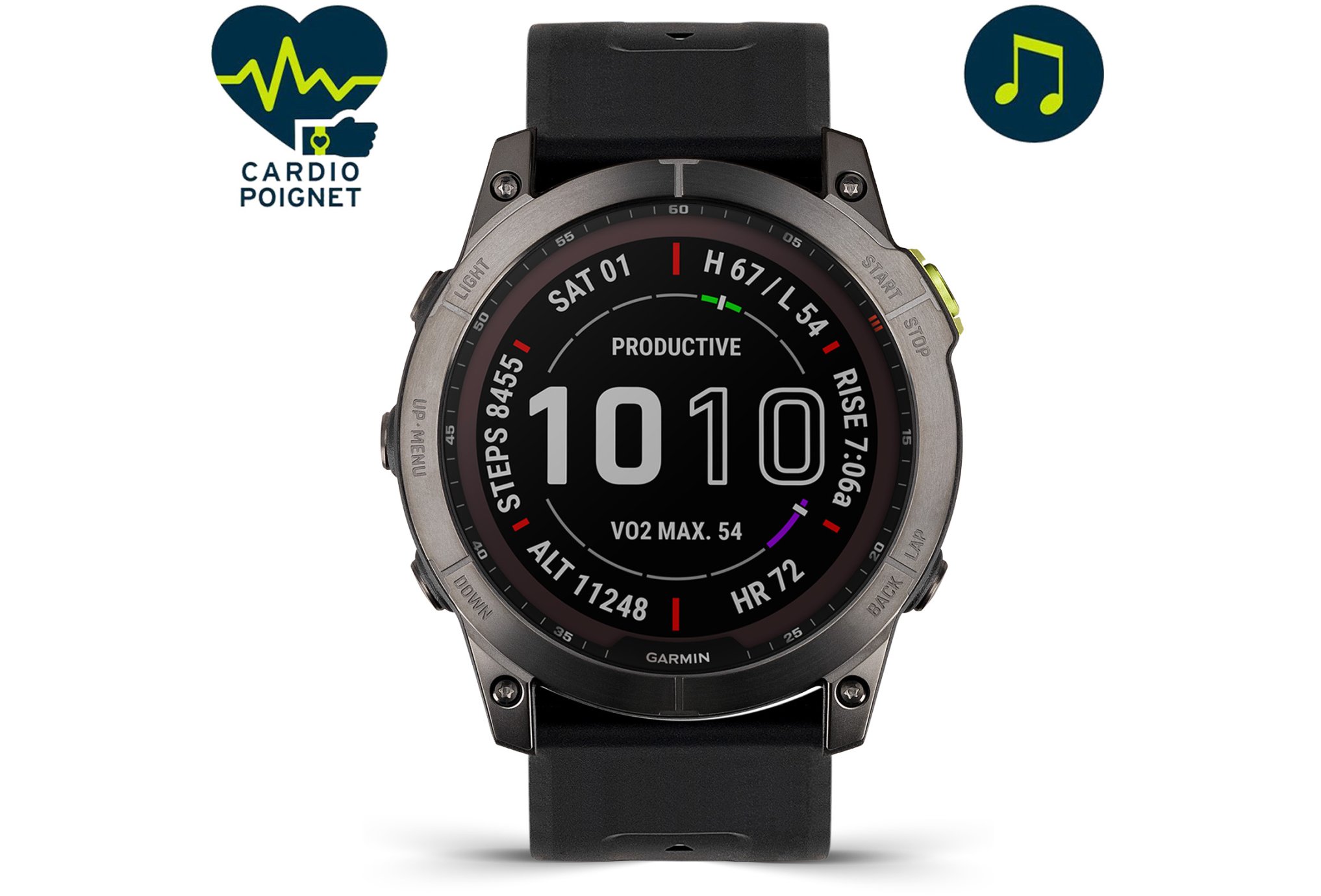 GARMIN - 【ナカジ】Garmin Enduro Titanium Garmin Enduro, Ultraperformance Multisport GPS Watch, Solar
