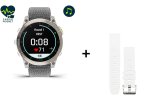 Garmin EPIX Gen 2 Sapphire Titane et UltraFit 2 Nylon Strap 22 mm