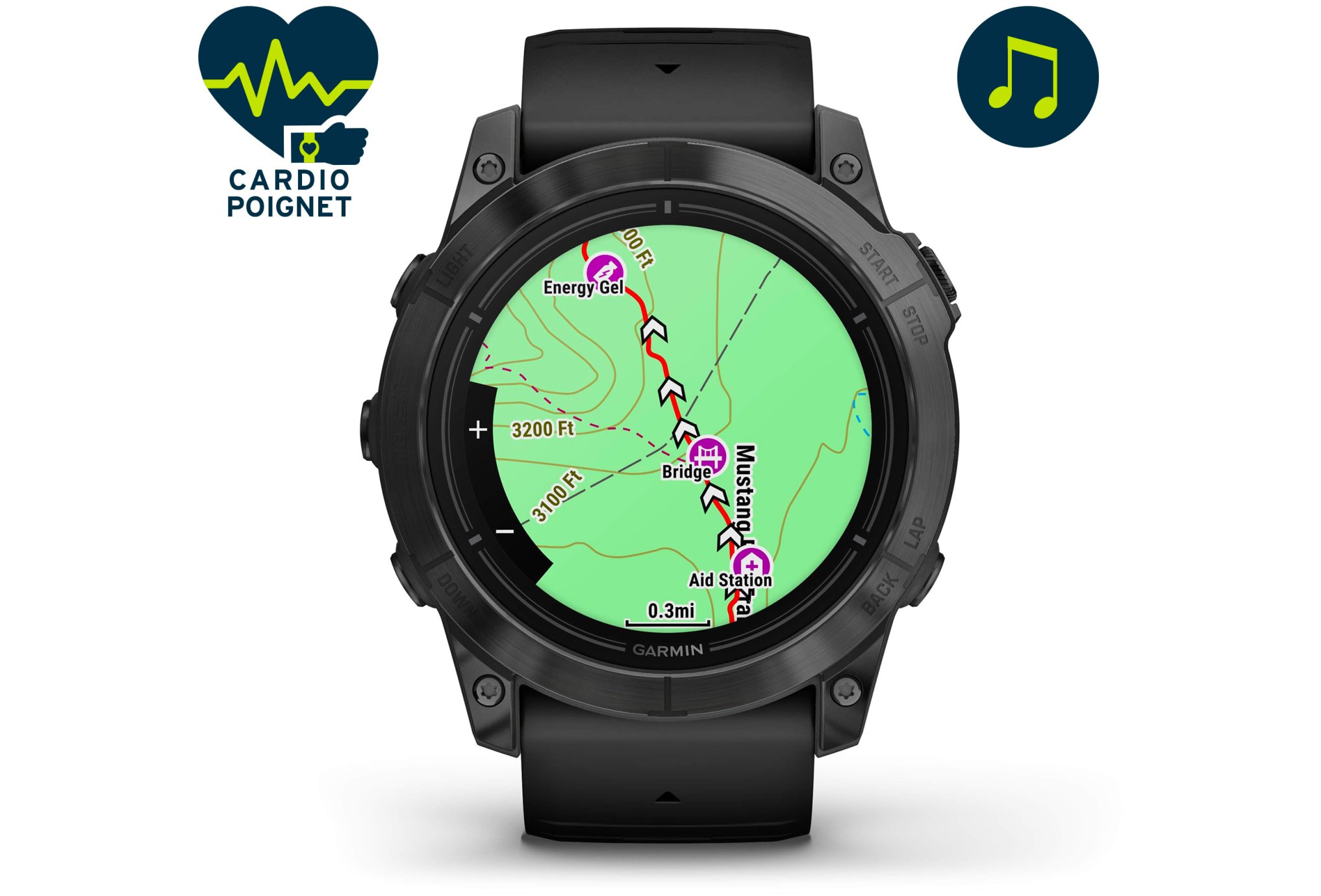 Garmin cheap run map