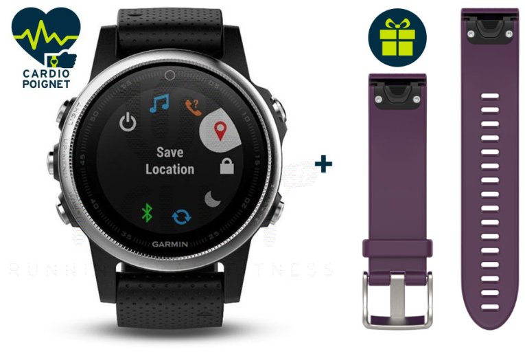 Garmin Reloj F�nix 5 S GPS Multisports + correa de regalo