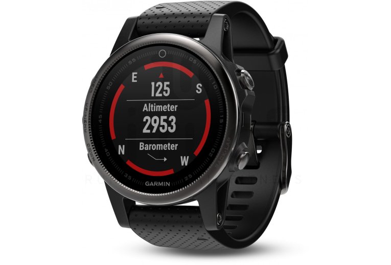 Garmin Reloj F�nix 5 S GPS Multisports Sapphire Black + correa de regalo