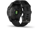 Garmin Fenix 7 Sapphire Solar Titane mit QuickFit Lederarmband