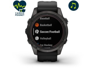 Garmin Fenix 7S Pro Sapphire Solar Titane