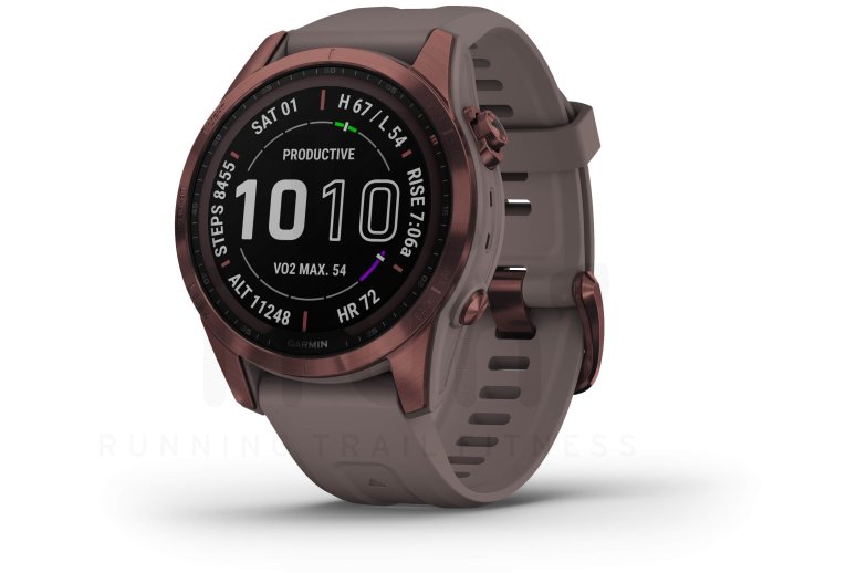 Garmin Fenix 7S Sapphire Solar Titane