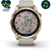 Garmin Fenix 7S Sapphire Solar Titane