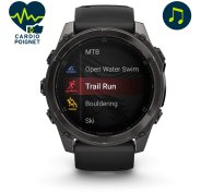 Garmin Fenix 8 AMOLED Sapphire Titane 51mm