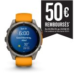 Garmin Fenix 8 AMOLED Sapphire Titane 47mm
