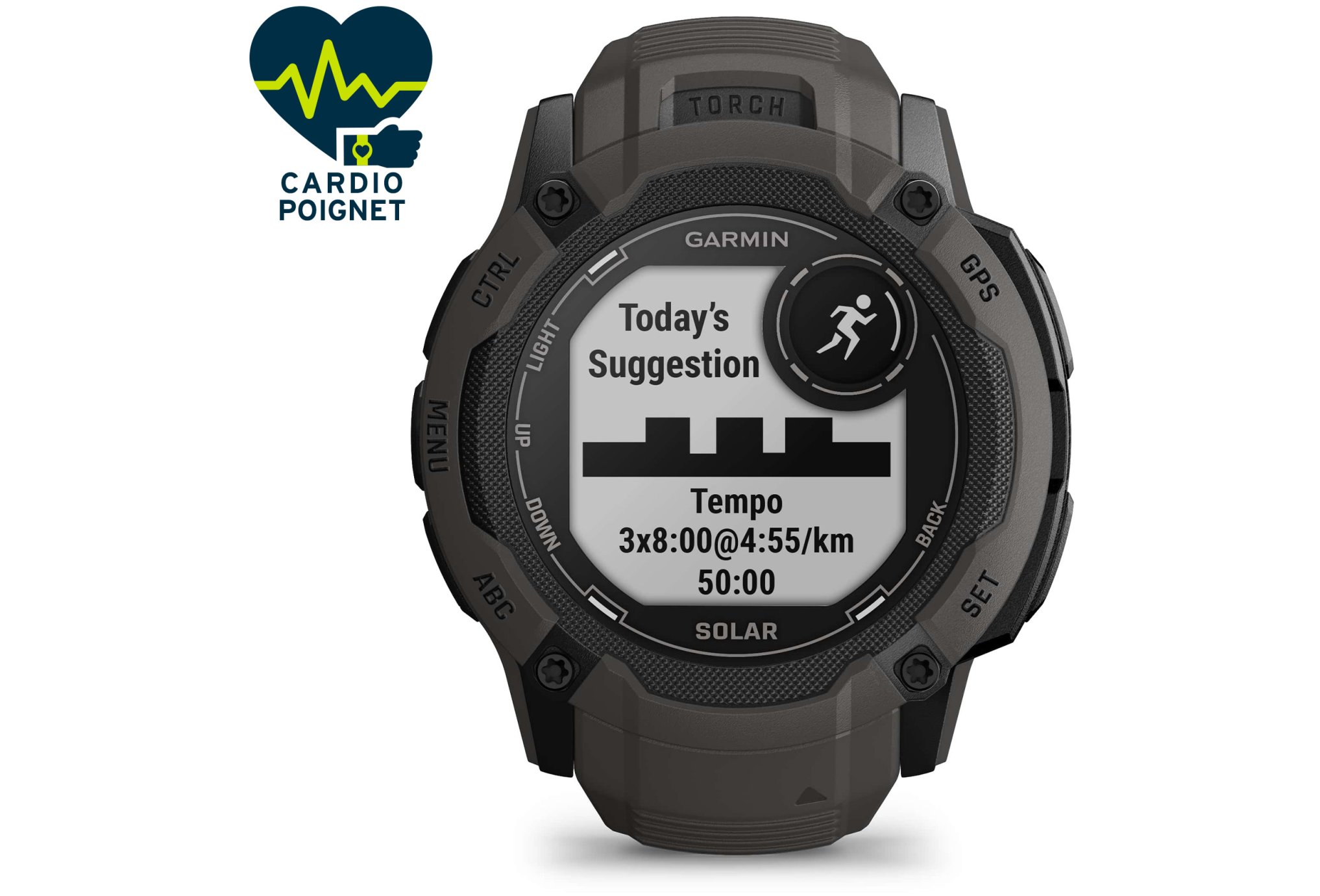 Garmin Instinct 2X Solar Noir